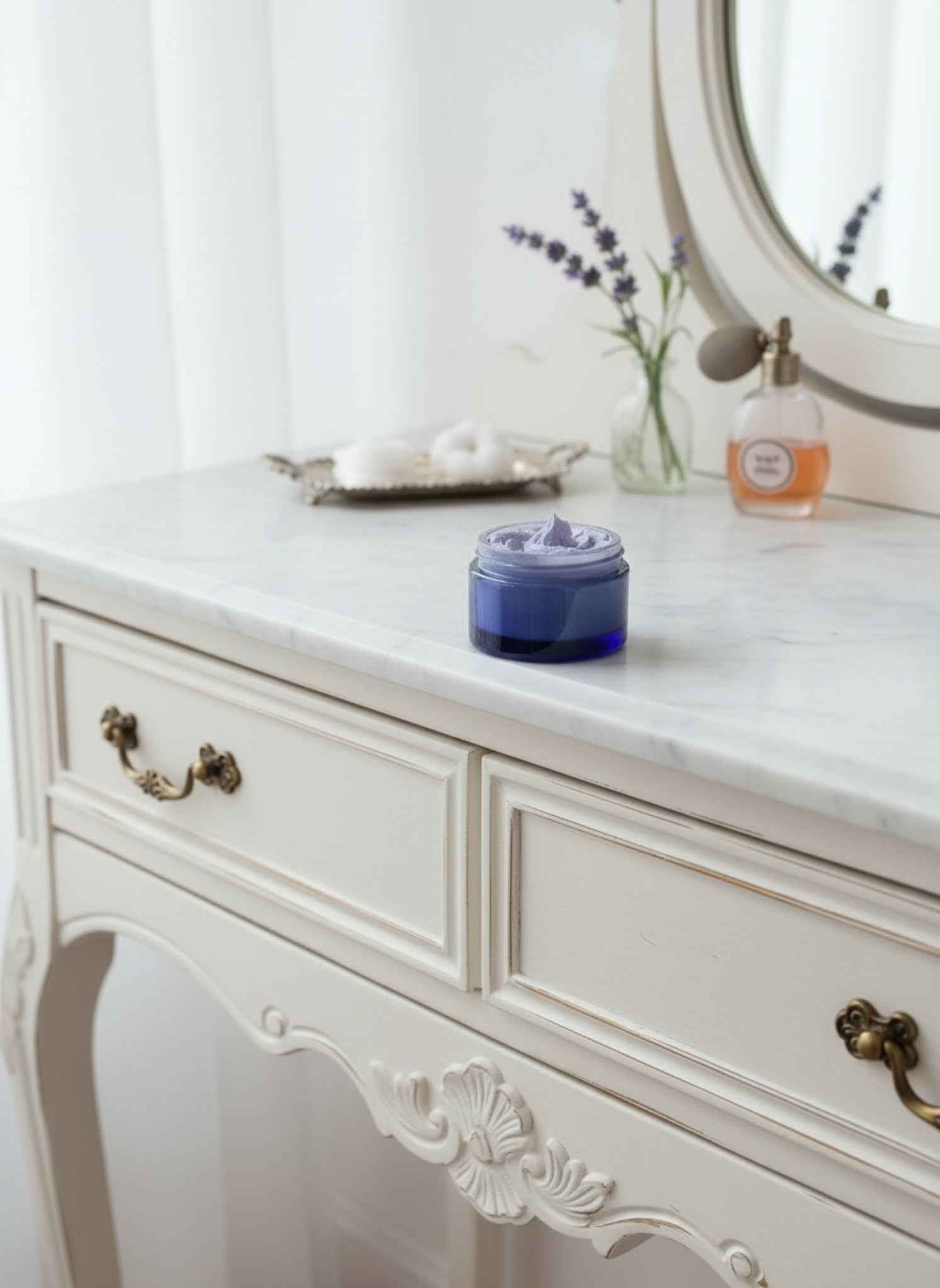 Body Butter with Lavender & Geranium - Calming Lavender Body Butter for Natural Skincare - Forever Kelsiann Natural Skincare