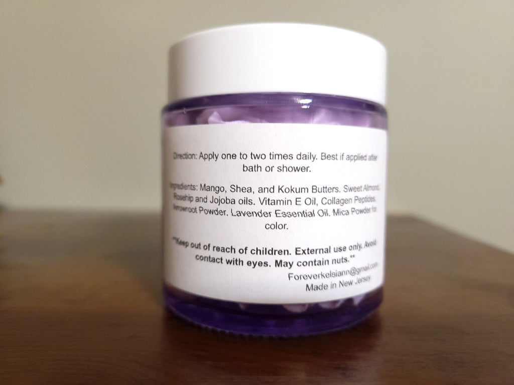 Collagen & Rosehip Hand & Body Butter - Anti-Aging Lavender