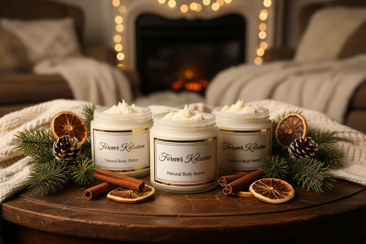 Holiday Hero Image with Forever Kelsiann Branded Labels